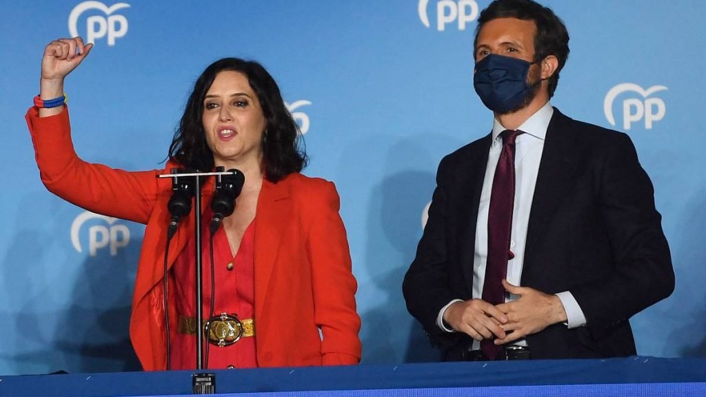 Ayuso mit Casado
