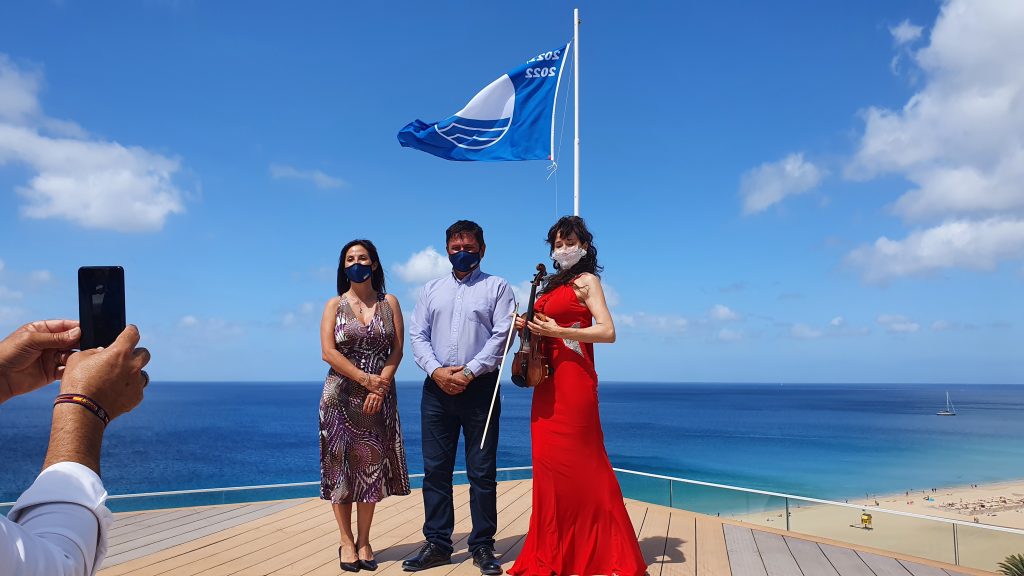 Blaue Flagge