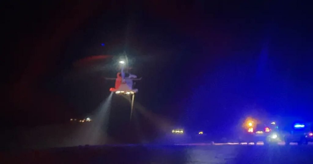 Seenotrttungsheli im Einsatz : Foto Twitter OficialRamos12