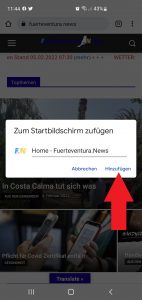 Auf einen Klick