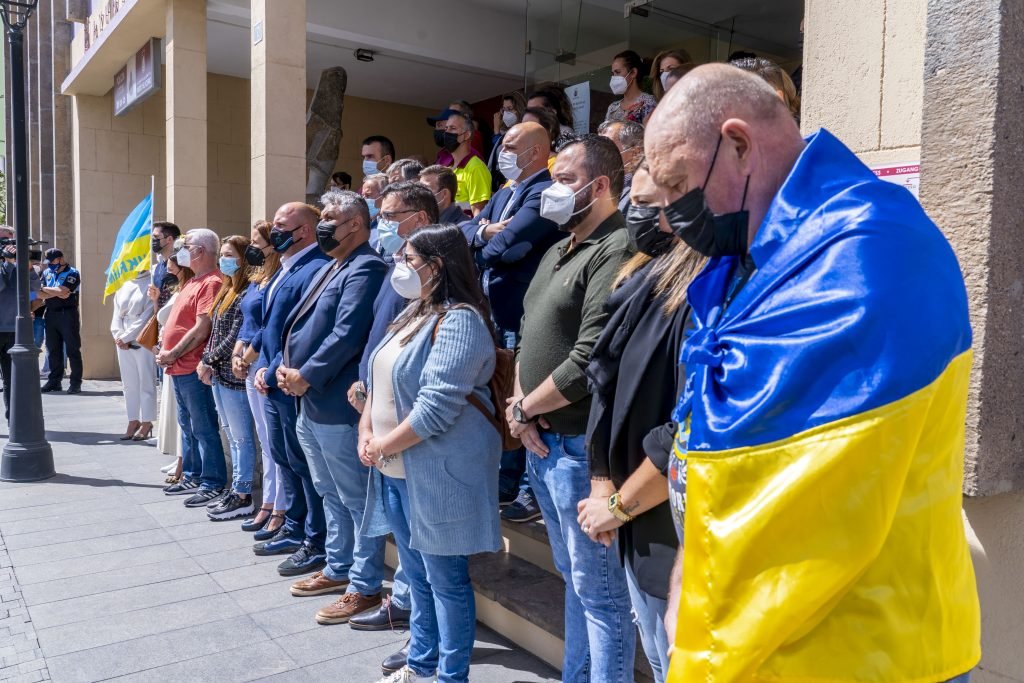 Schweigeminuten für die Ukraine