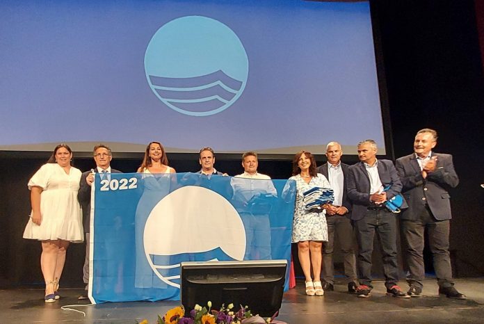 Verleihung von 4 Blauen Flaggen 2022
