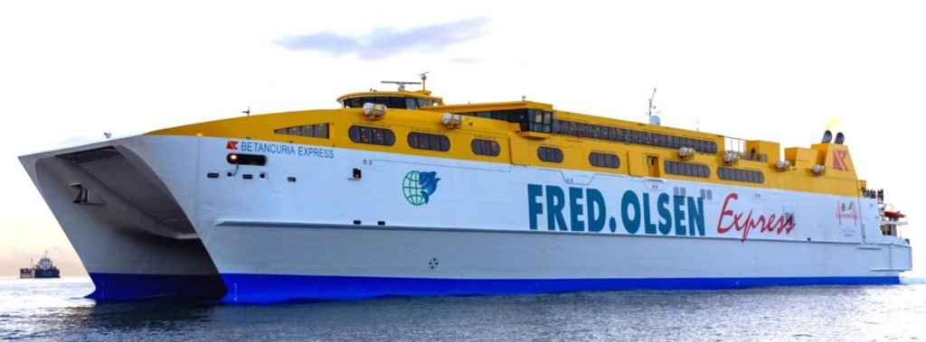 Fred. Olsen Express: 4x täglich zwischen Fuerteventura und Gran Canaria