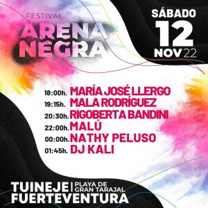 Arena Negra Festival in Gran Tarajal beginnt