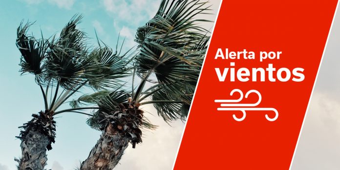 Wetterwarnung Starke Winde und hohe Staubbelastung