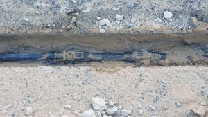 Gemeinde Pájara repariert die Rohrbrüche am Gesundheitszentrum in Costa Calma