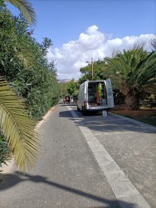 Beleuchtung des Radwegs in Costa Calma erneuert
