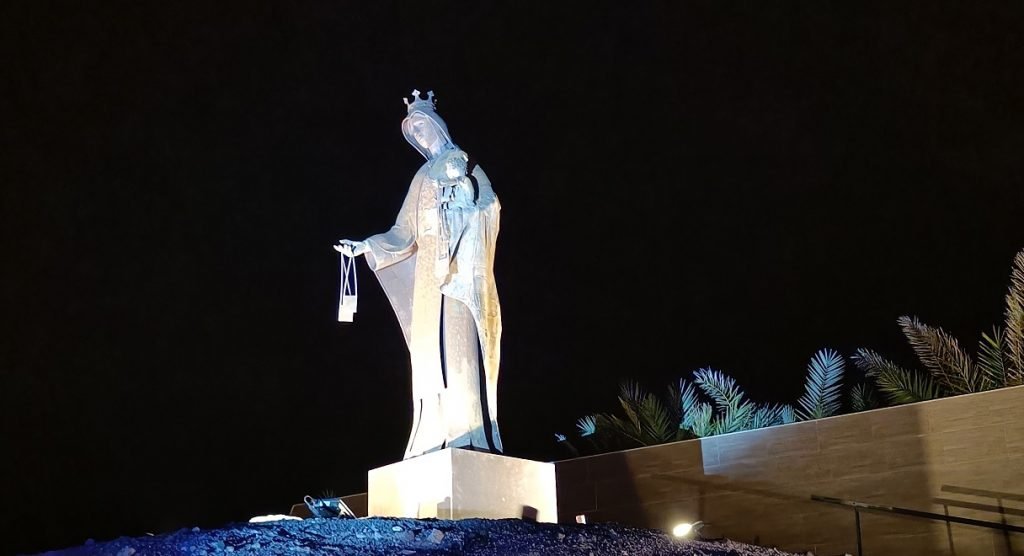 Einweihung der Skulptur 'Nuestra Señora del Carmen' in Morro Jable.