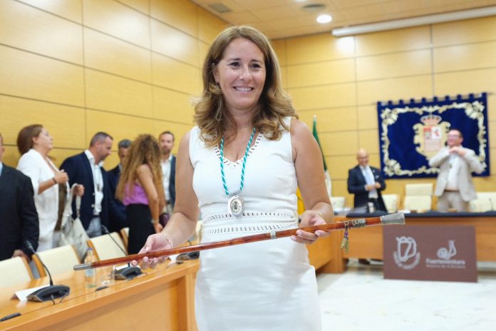 Lola Garcia, die neue Präsidentin des Cabildo von Fuerteventura