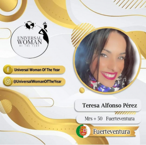 Teresa Alfonso Pérez - Universal Woman of the Year