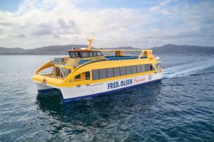 Fred. Olsen Express präsentiert neue Minifähre Buganvilla Express