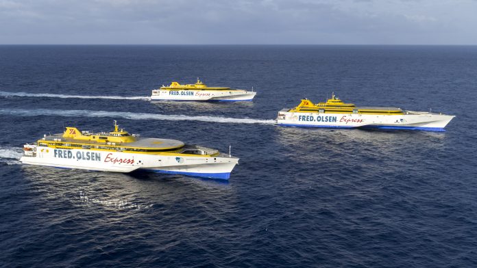 Fred. Olsen Express in 2023 über 3,5 Mio Passagiere