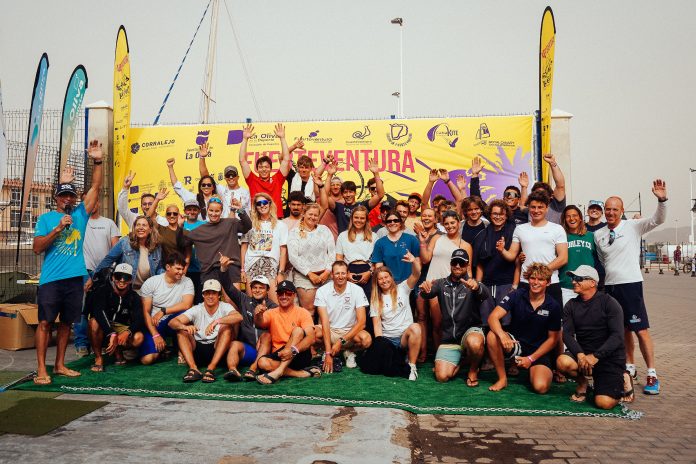 Maeder und Aldridge gewinnen den Fuerteventura KiteFoil International Open Cup