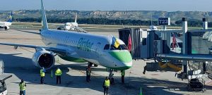 BinterCanarias debütiert in Madrid mit Linienflug