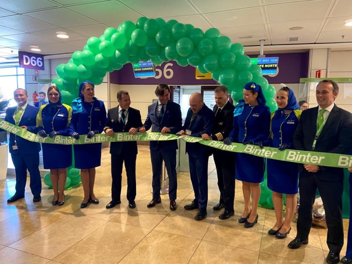BinterCanarias debütiert in Madrid mit Linienflug