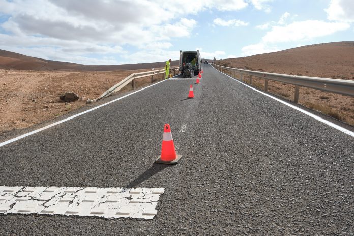 Straßenerhaltung auf Fuerteventura für 8 Millionen Euro