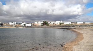 Strand von Salinas del Carmen als rauchfreie Zone