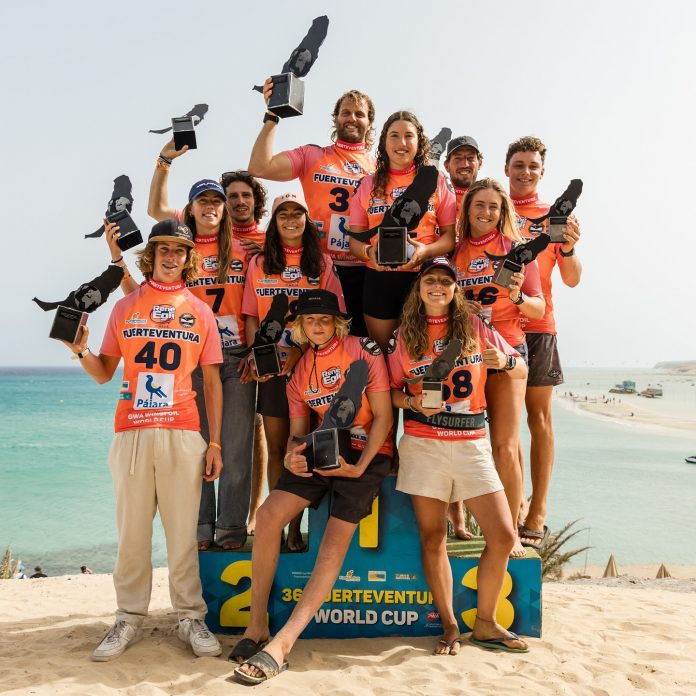 Wingfoil - World Cup Gewinner geehrt