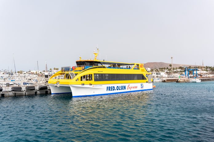 Neue Minifähre Buganvilla Express