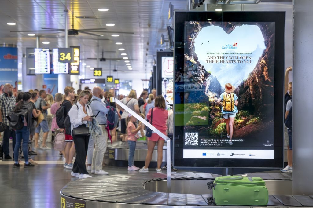 Kampagne für Naturschutz an den Kanarischen Flughäfen