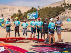 Günstige Winde bei der Foil-Slalom-WM
