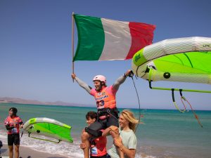Suardiaz und Capuzzo, Wingfoil-WorldCup Gewinner 