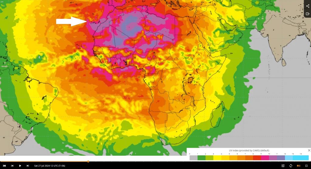 Gute Wetteraussichten: Der Calima löst sich auf