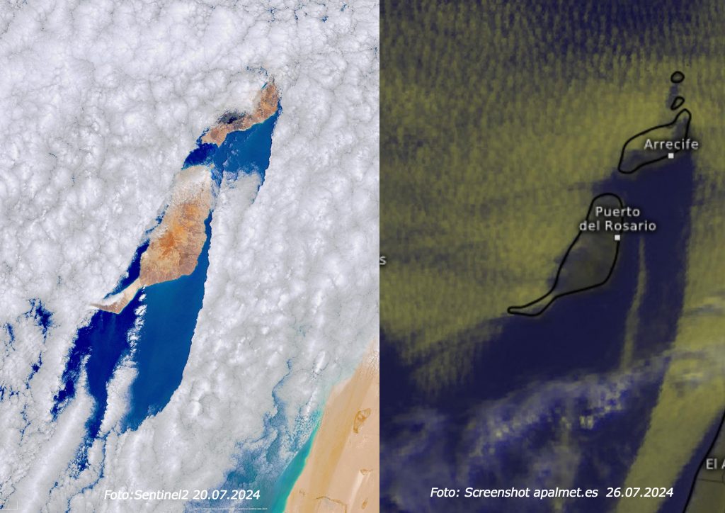 Gute Wetteraussichten: Der Calima löst sich auf