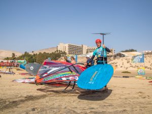 Triumph und Talent bem 36. Windsurfing-WorldCup