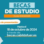 Cartel becas estudio