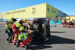 Feuerwehrtraining für Rettungseinsätze