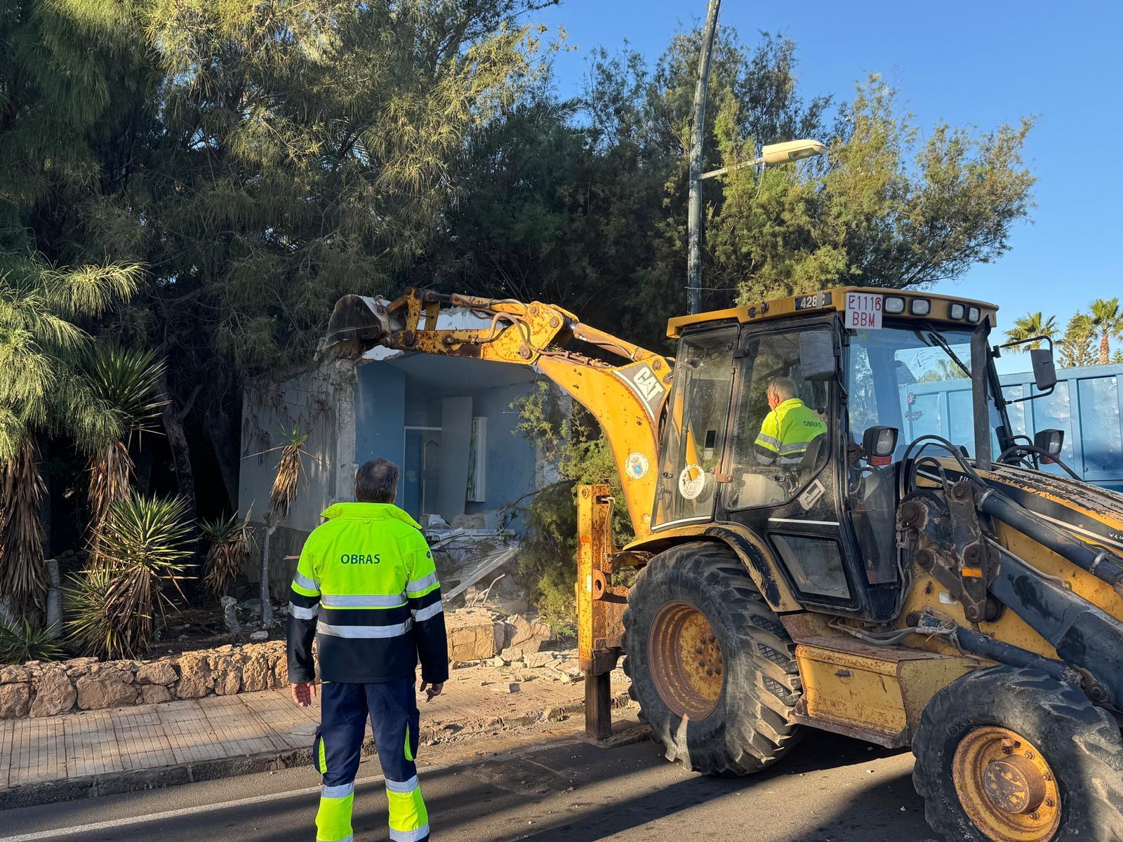 Abbrucharbeiten Costa Calma