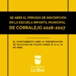 Anmeldung für Vorschule in Corralejo geöffnet