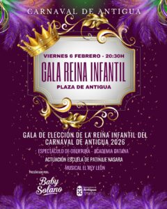 Antigua: Gala Reina Infantil des Karnevals 2026