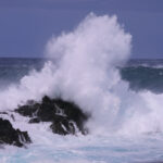 Nordwind über Fuerteventura bringt Orkanböen