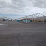 Pájara installiert Carpas für Feaga 2026 in Pozo Negro