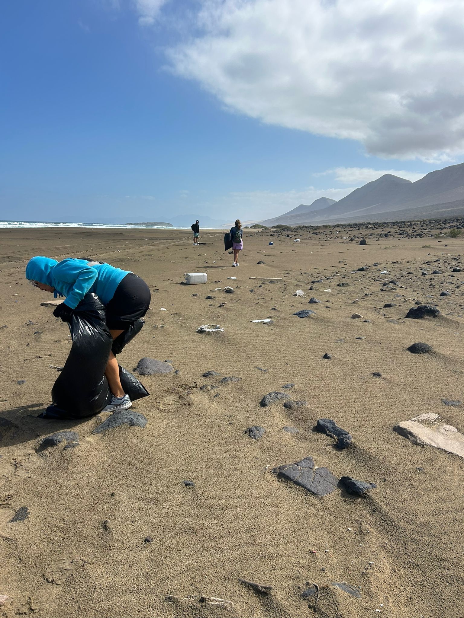 Ayuntamiento de Pájara unterstützt Limpia Cofete