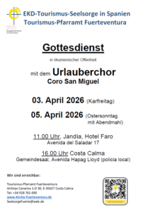 Ostergottesdienste der EKD Fuerteventura