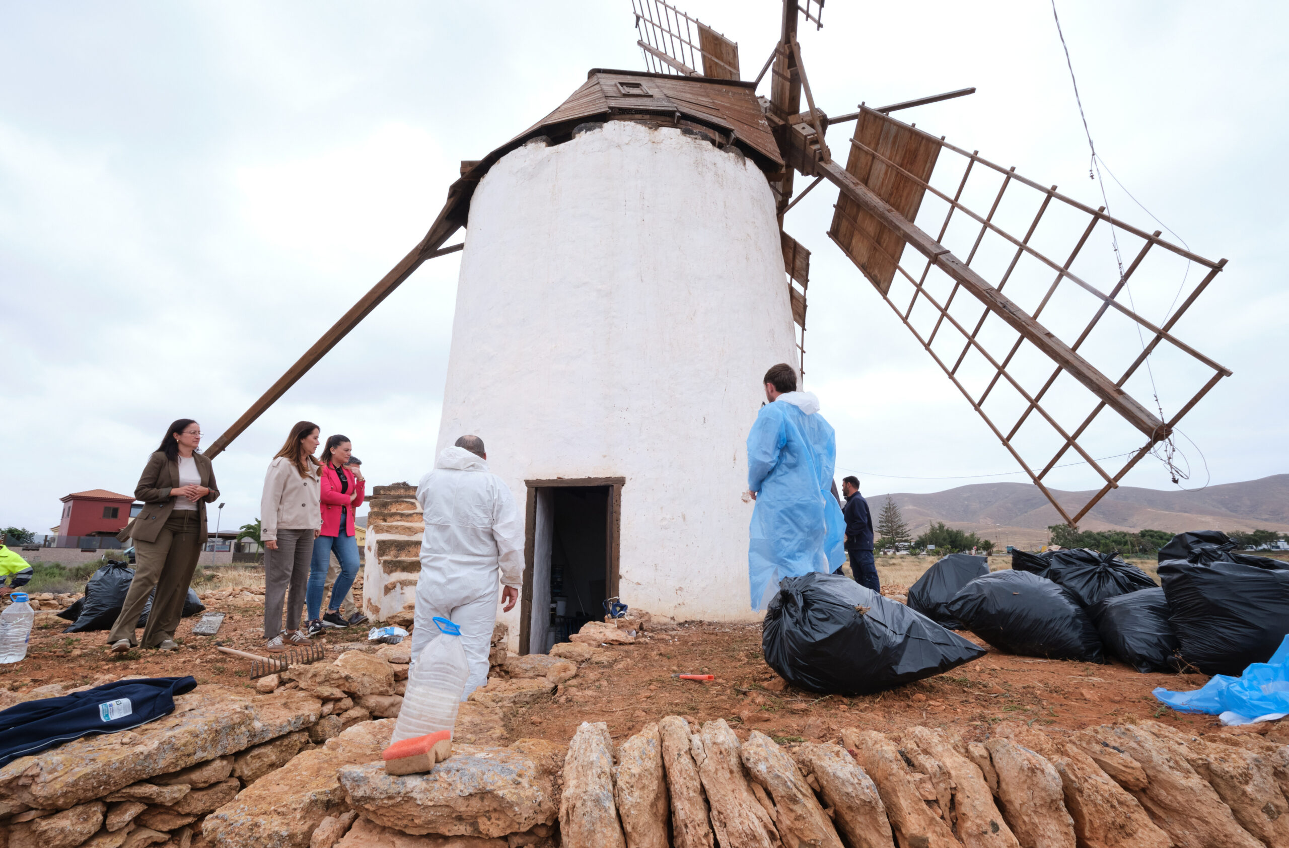 Projektbesichtigung am Molino de la Corte