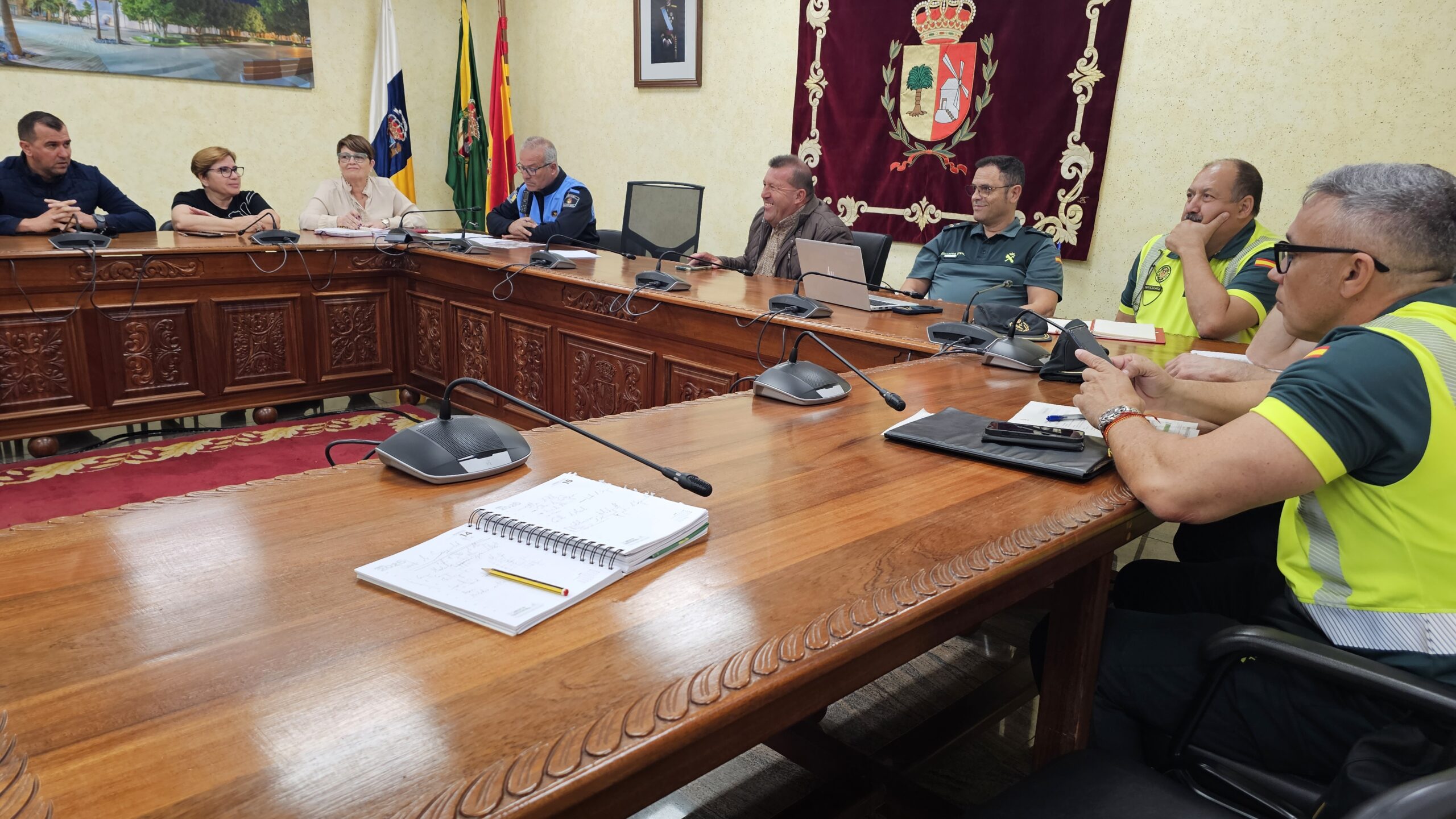 Sicherheitstreffen für Feria Insular de Artesanía 2026