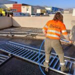 Cabildo sichert das Geländer in Tarajalejo