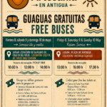 Antigua bietet kostenlose Busse zur Artesanía 2026