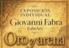 Ausstellung von Giovanni Fabra – Oro y arena