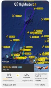 Easyjet Flieger muss nach Schlägerei nach Teneriffa umkehren