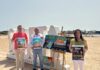 Beach Party in Caleta de Fuste mit Musik und Sport