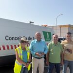 Neue Bushaltestelle Antigua im Industriegebiet von Costa Antigua eingerichtet