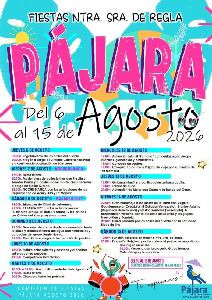 Nuestra Señora de Regla: Salsa-Nacht, Prozession und Verbenas am 14. und 15. August