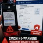 Smishing-Welle: Gefälschte SMS der Sozialversicherung im Umlauf