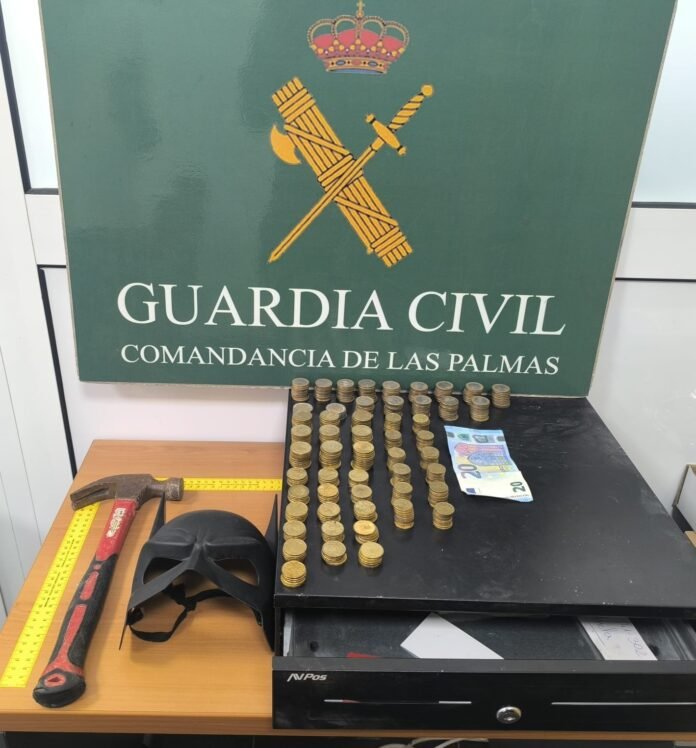 Raub in Corralejo: Verdächtiger trug Batman-Maske
