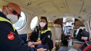 Kanarischer Ambulanzjet des SUC ständig im Einsatz